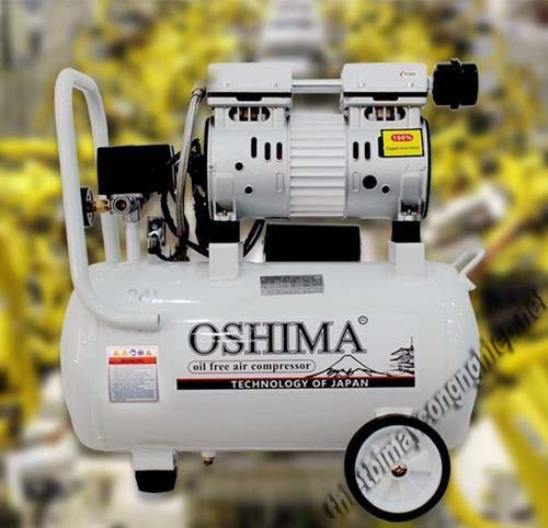 Máy nén khí giảm âm Oshima 24L được nhiều người dùng sử dụng