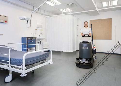 Máy chà sàn nào phù hợp cho bệnh viện