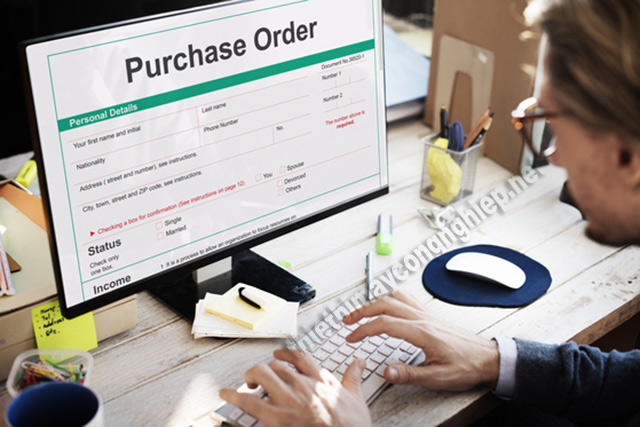 purchase order phổ biến